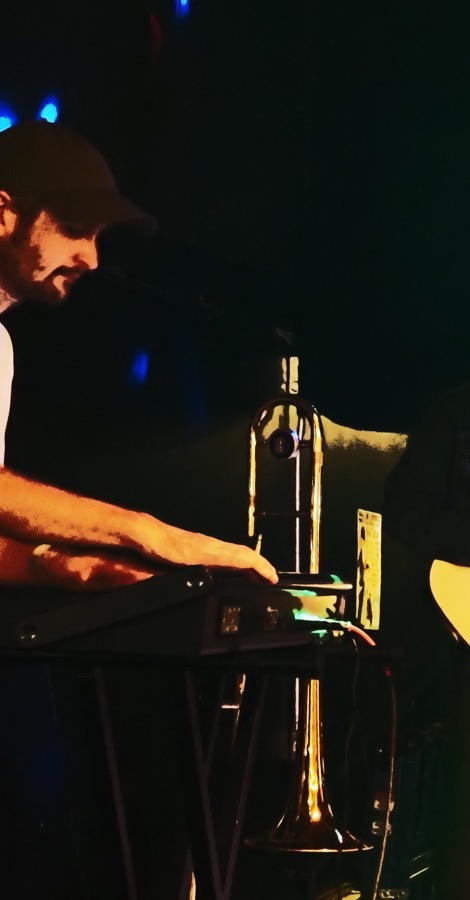 Braden Barrentine — trombone & keys, Black Hole Boogie Band